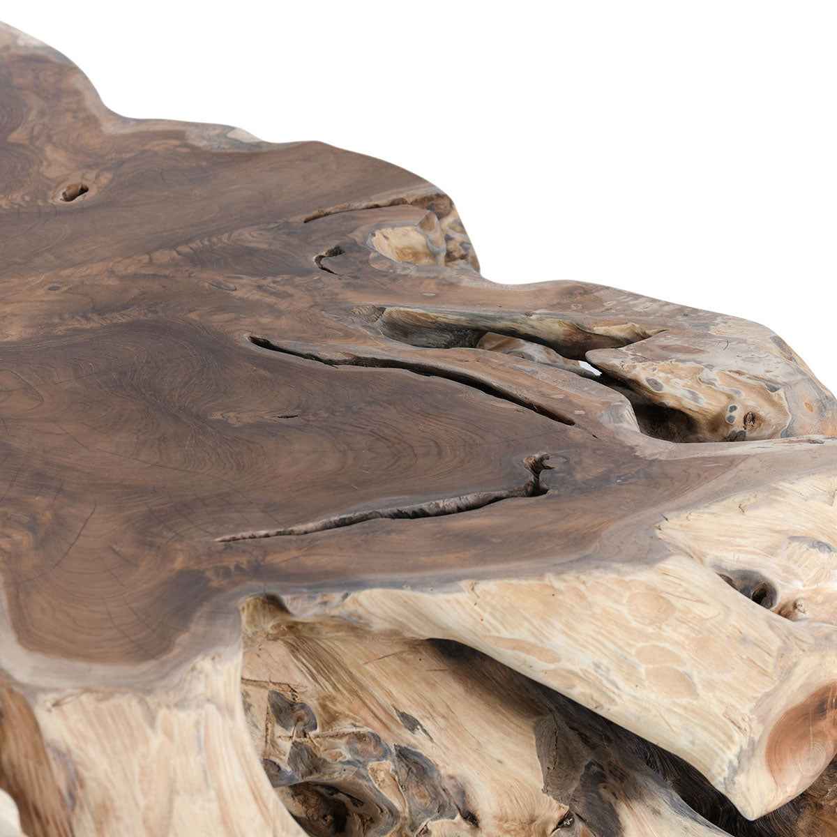 Cypress Root Natural Square Coffee Table by Classic Home at Eve Furniture
