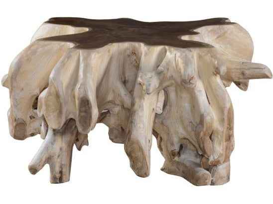 Cypress Root Natural Whitewash Coffee Table by Classic Home at Eve Furniture