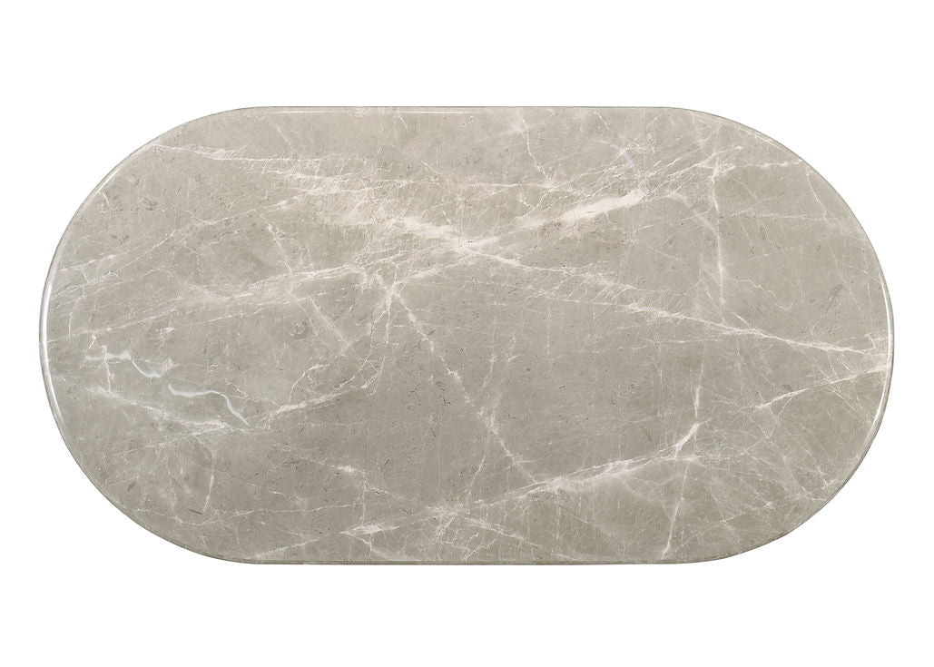 Cyra Marble Top 7-Piece Dining Room Set by New Era Innovations at Eve Furniture