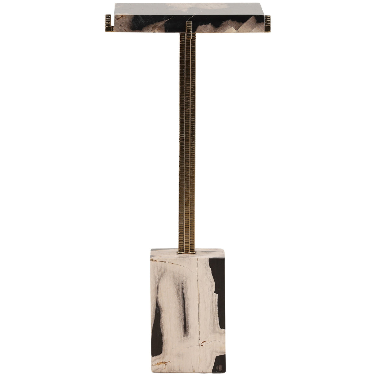 Cyra Side Table, Black by Dovetail at Eve Furniture