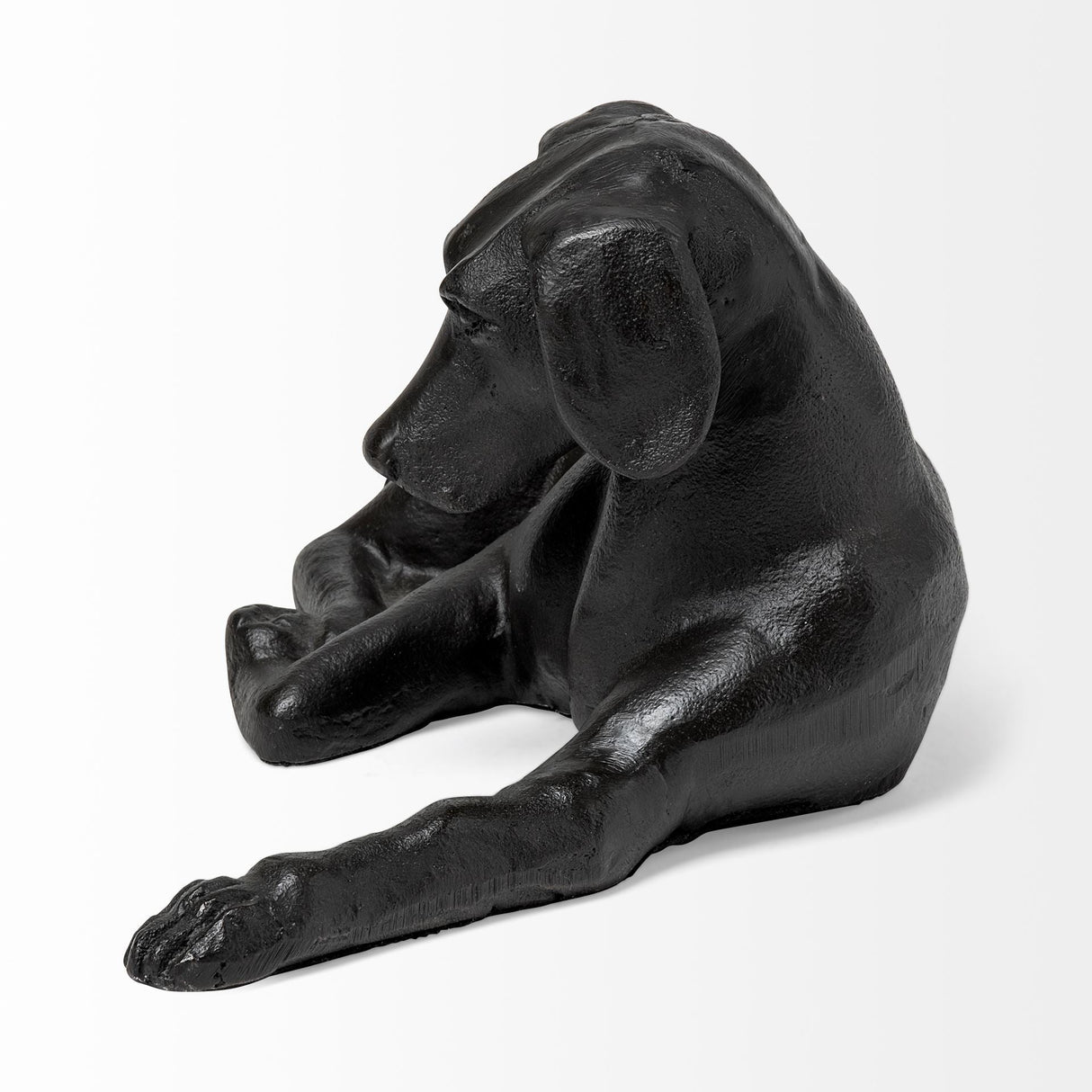 Czar Black Metal Labrador Retriever by Mercana at Eve Furniture
