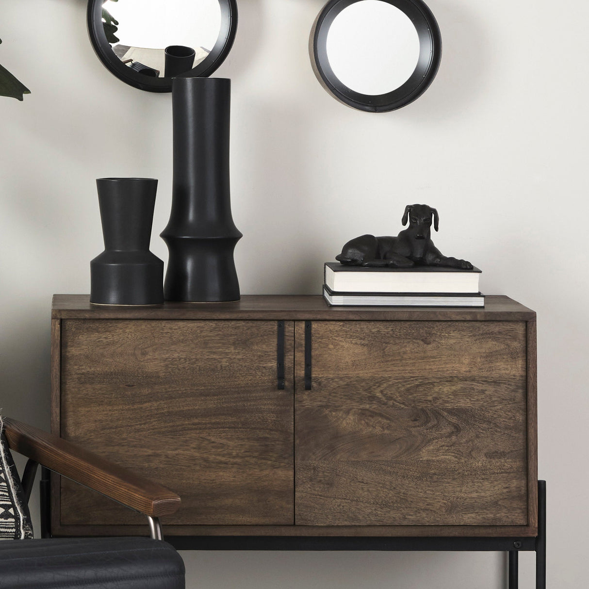Czar Black Metal Labrador Retriever by Mercana at Eve Furniture