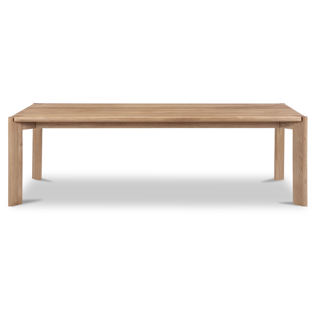 Daifuku Brushed Natural Oak Large Dining Table by Moe's Home at Eve Furniture