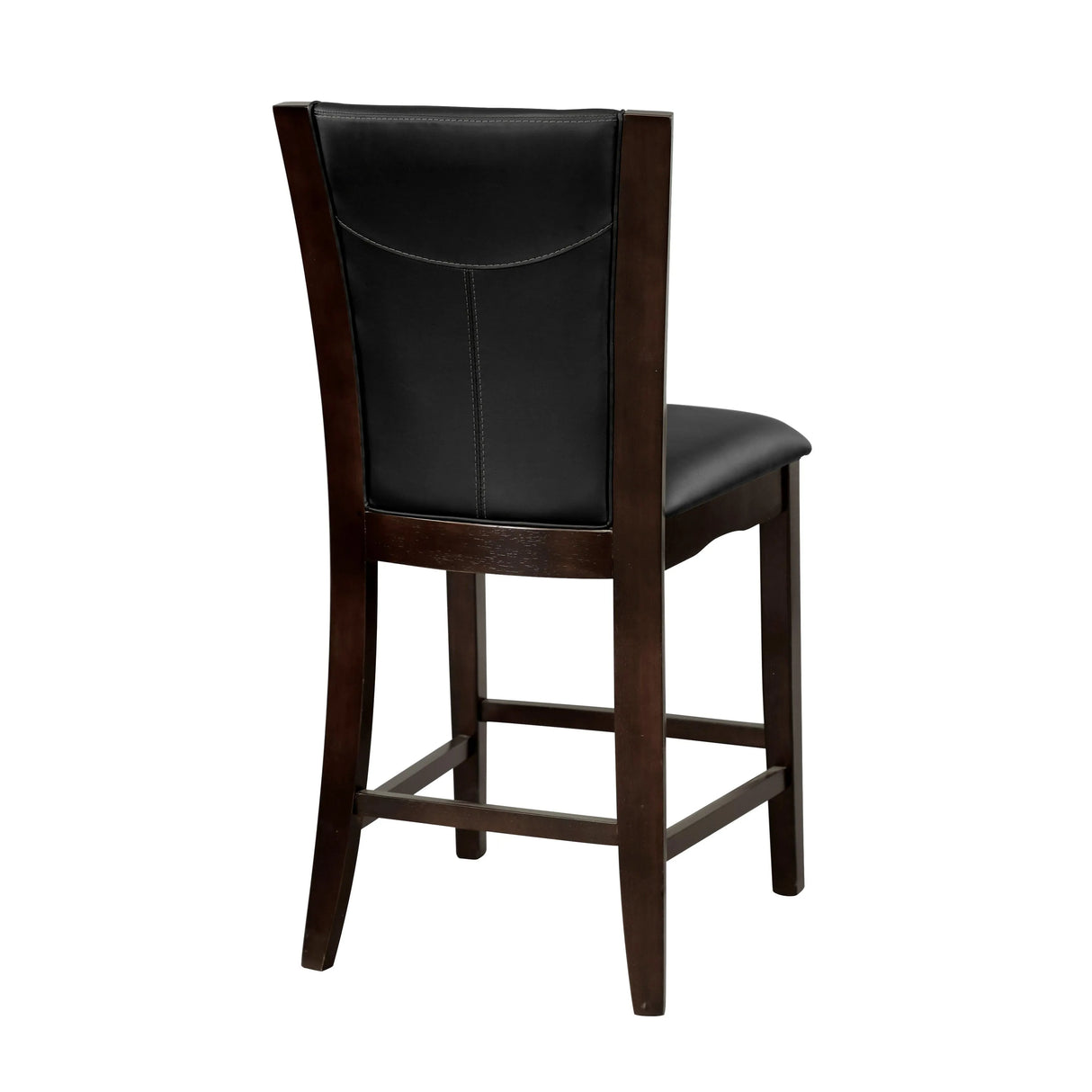 Daisy Dark Brown Counter Height Chair, Set of 2 by Homelegance at Eve Furniture
