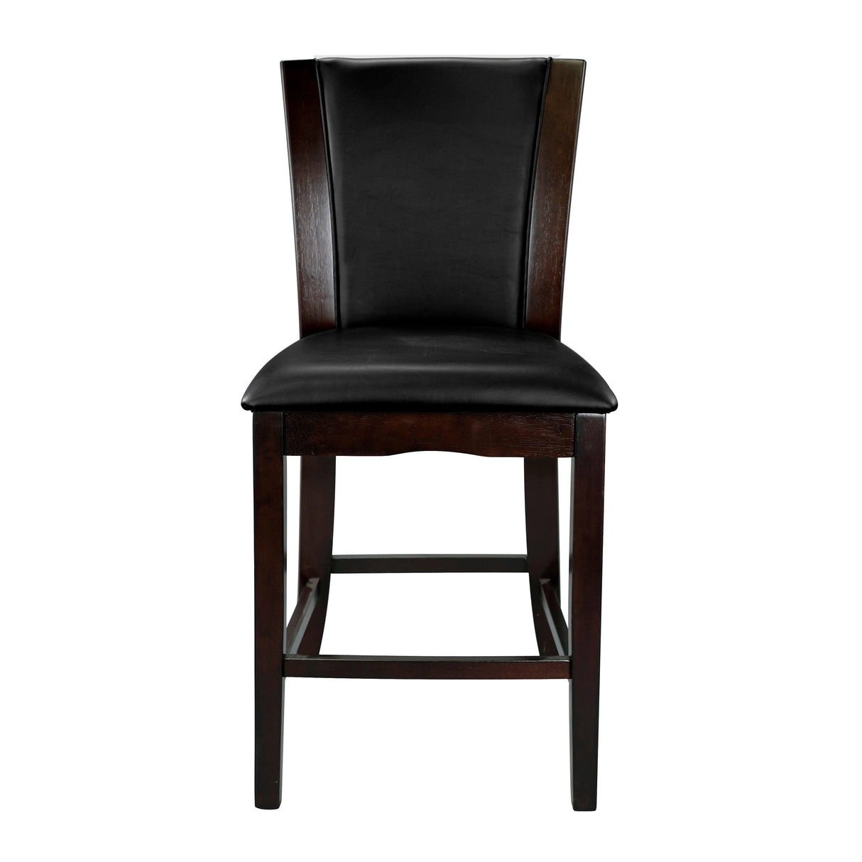 Daisy Dark Brown Counter Height Chair, Set of 2 by Homelegance at Eve Furniture