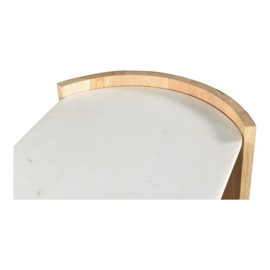Dala Console Table - Marble Top by Moe's Home at Eve Furniture