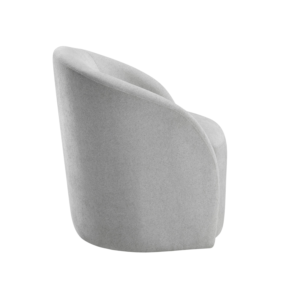 Dalhart Light Gray Swivel Chair by Homelegance at Eve Furniture
