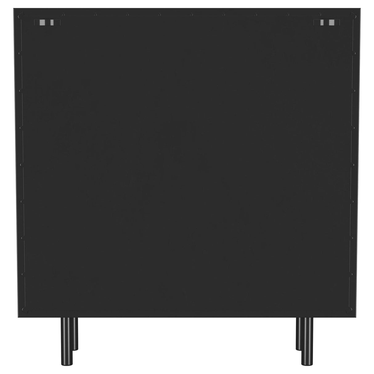 Dalia Black 2-Door Accent Storage Cabinet with Shelving by Coaster at Eve Furniture