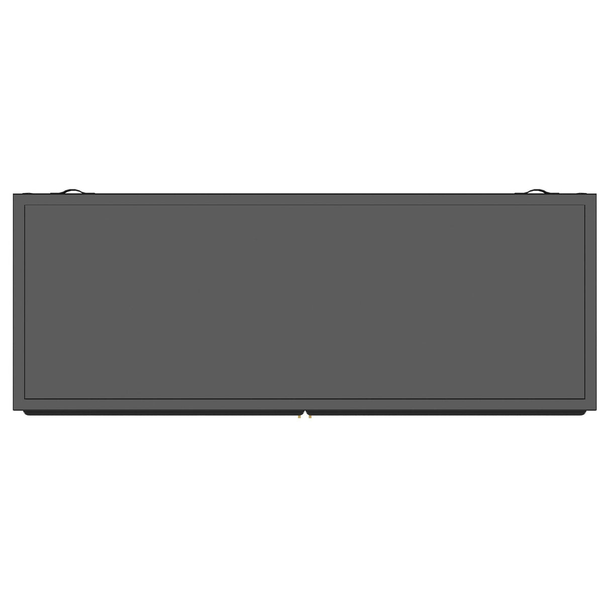 Dalia Black 2-Door Accent Storage Cabinet with Shelving by Coaster at Eve Furniture