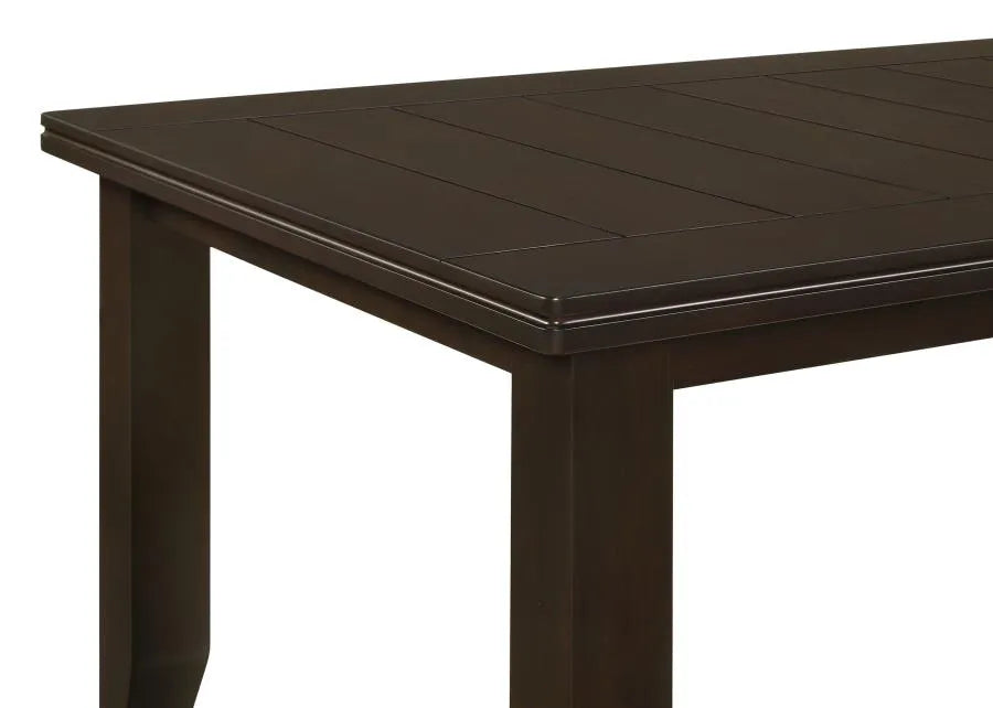 Dalila Cappuccino/Black 6-Piece Dining Set by Coaster at Eve Furniture
