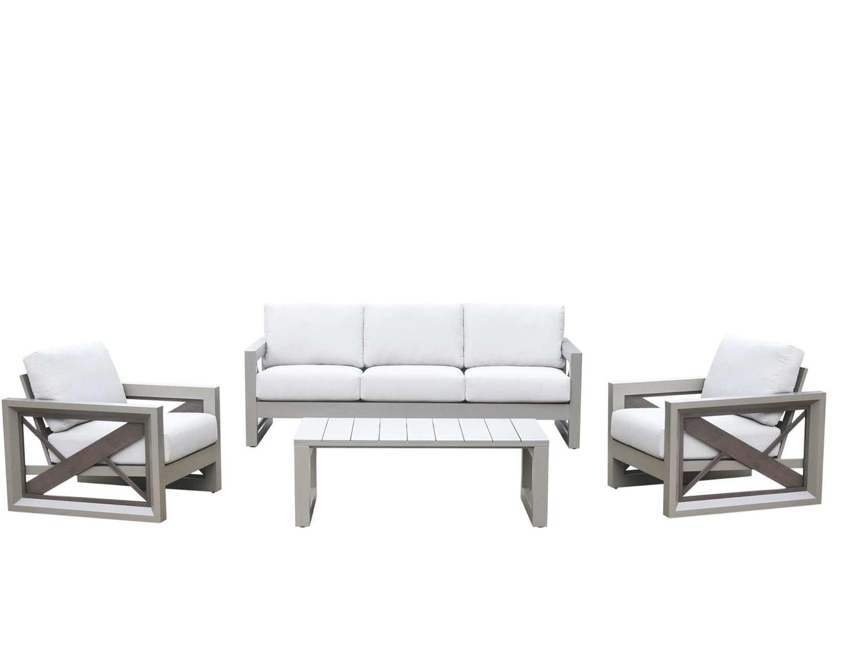 Dalilah Patio 3-Piece Lounge Set by Steve Silver at Eve Furniture