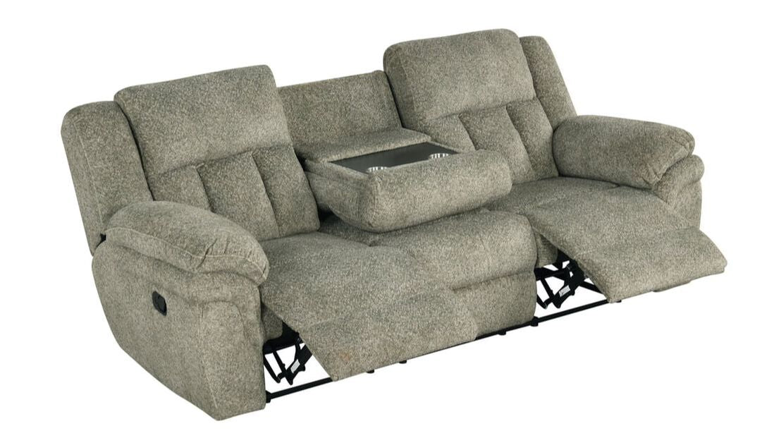 Dallas Sage 3-Piece Manual Reclining Set by Happy Homes at Eve Furniture