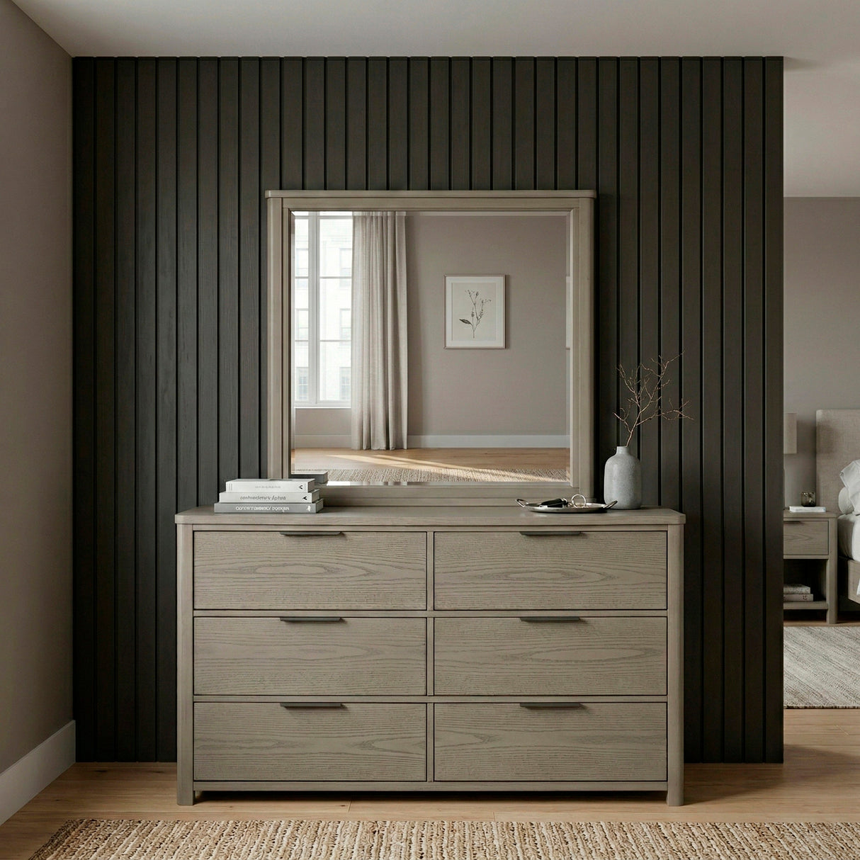 Dalston Light Gray Dresser by Homelegance at Eve Furniture