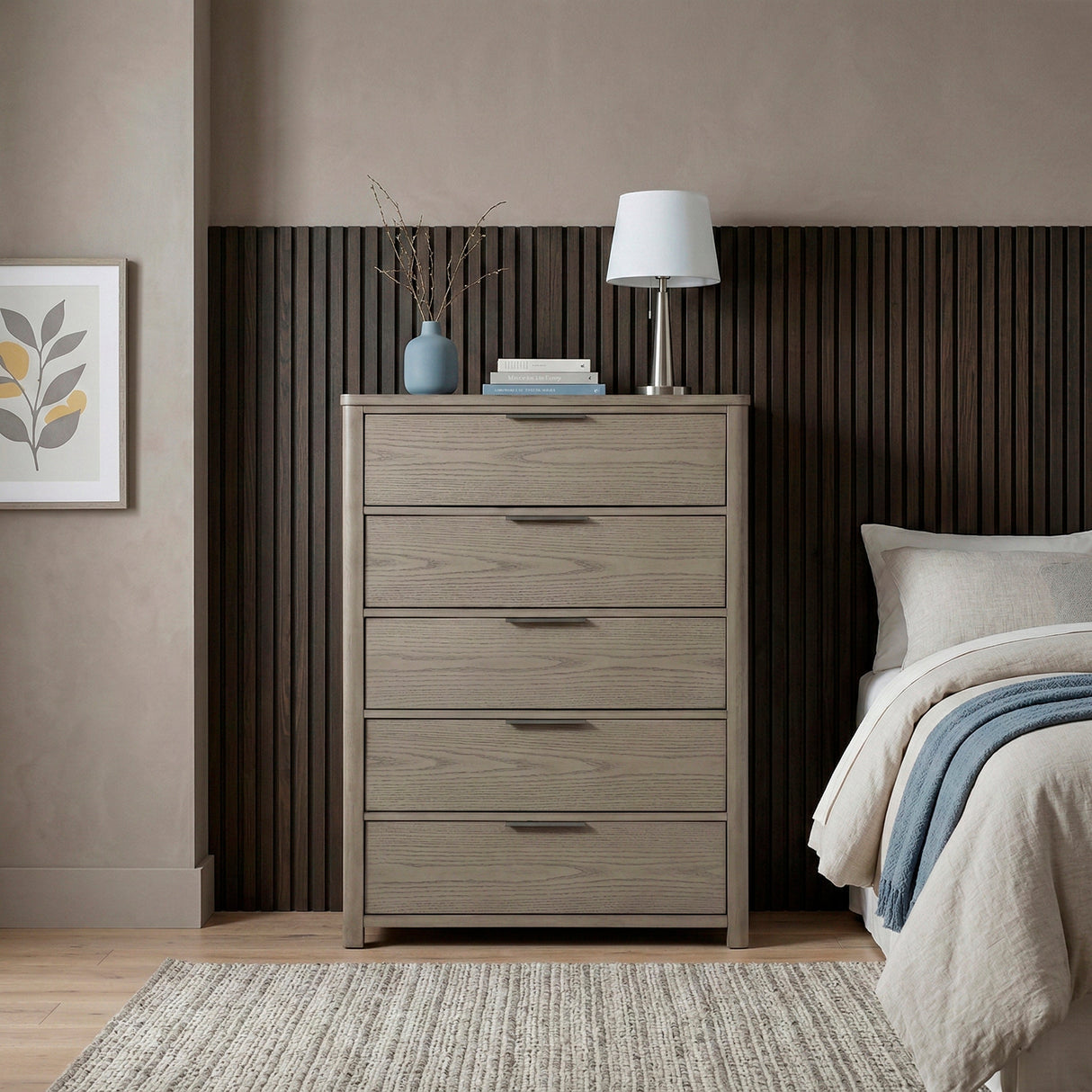 Dalston Light Gray Mirror by Homelegance at Eve Furniture