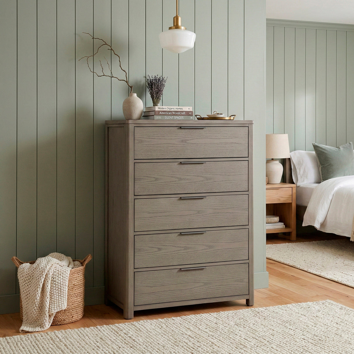 Dalston Light Gray Mirror by Homelegance at Eve Furniture