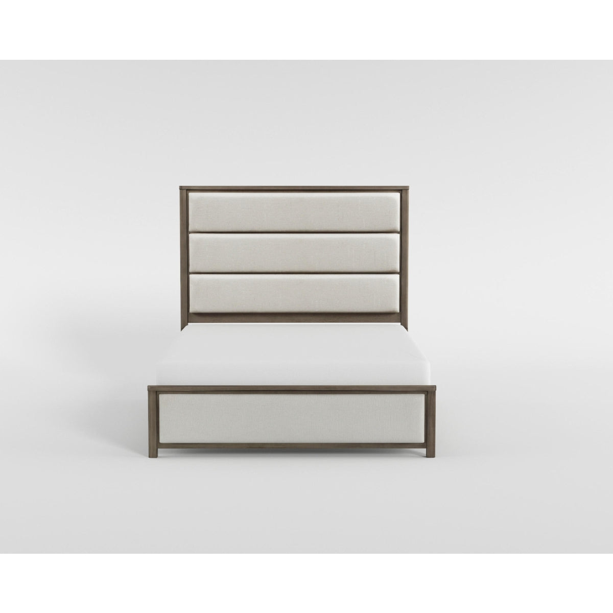 Dalston Light Gray/Beige California King Bed by Homelegance at Eve Furniture