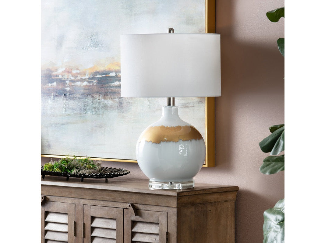 Dana Gold Table Lamp by Crestview at Eve Furniture