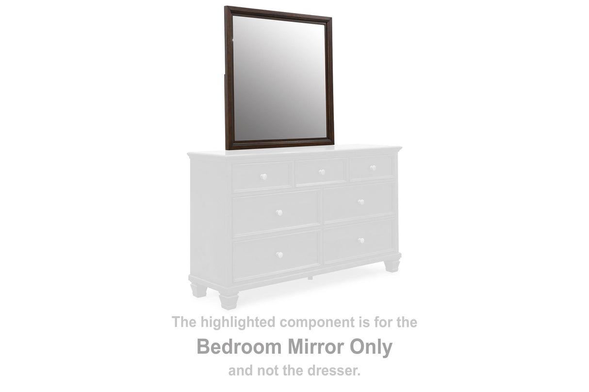 Danabrin Brown Bedroom Mirror (Mirror Only) by Ashley at Eve Furniture