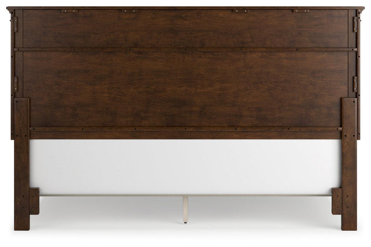 Danabrin Brown King Panel Bed by Ashley at Eve Furniture