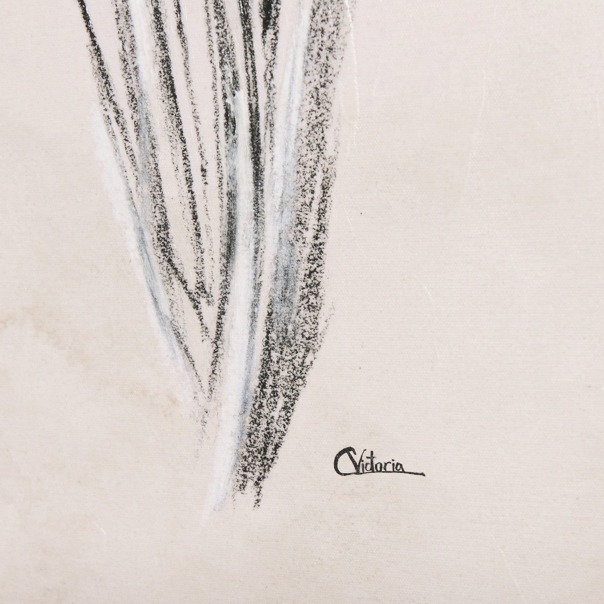 Dandelion Drawing II by Mercana Studio a Hand Embellished Textured Canvas by Mercana at Eve Furniture