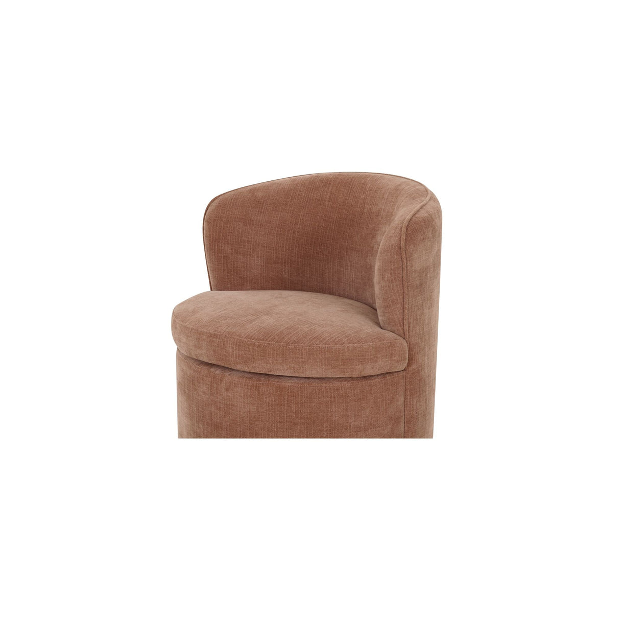 Dane Heritage Pink Swivel Dining Chair by MOES at Eve Furniture