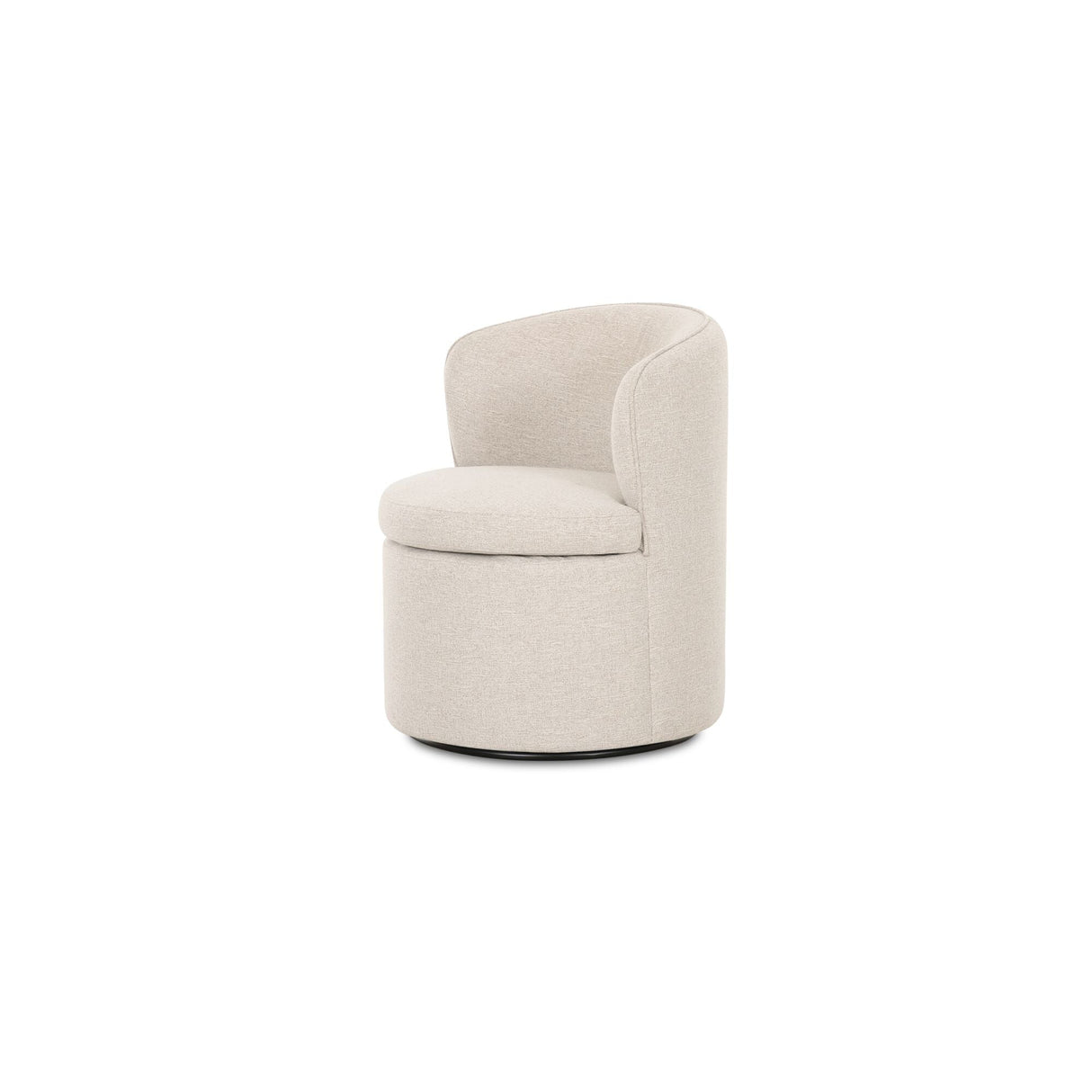 Dane Oatmeal Swivel Dining Chair by MOES at Eve Furniture