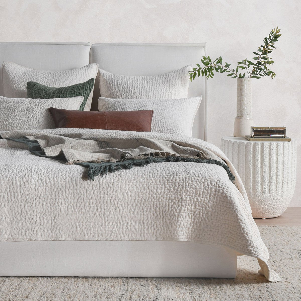 Danica Bone Quilt by Classic Home at Eve Furniture