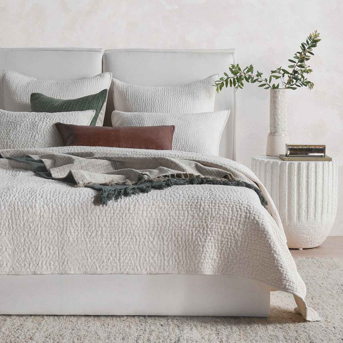 Danica Bone Quilt by Classic Home at Eve Furniture