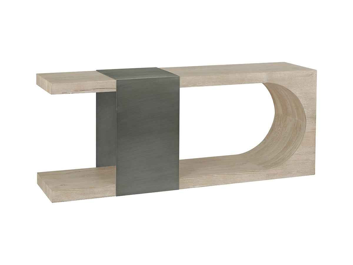 Danica White Console Table by Classic Home at Eve Furniture