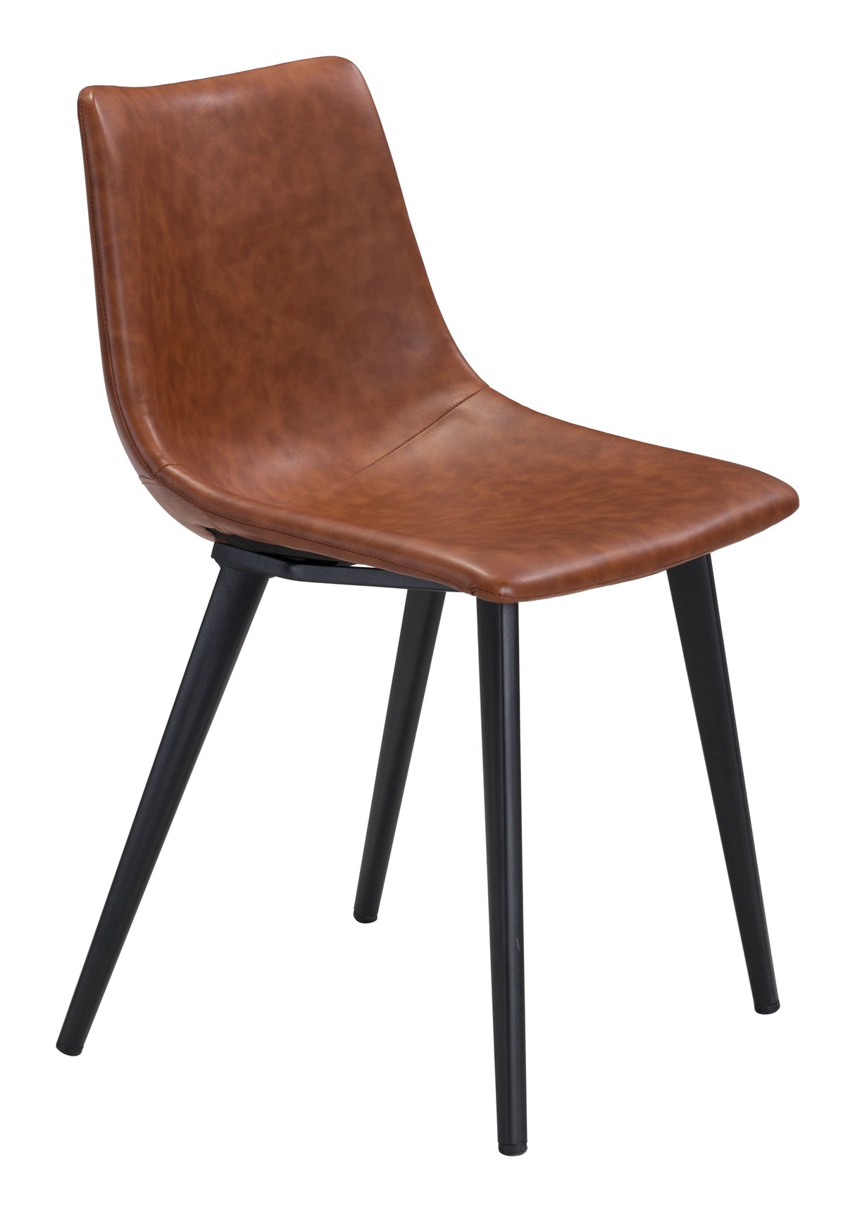 Daniel Vintage Brown Dining Chair (Set of 2) by Zuomod at Eve Furniture