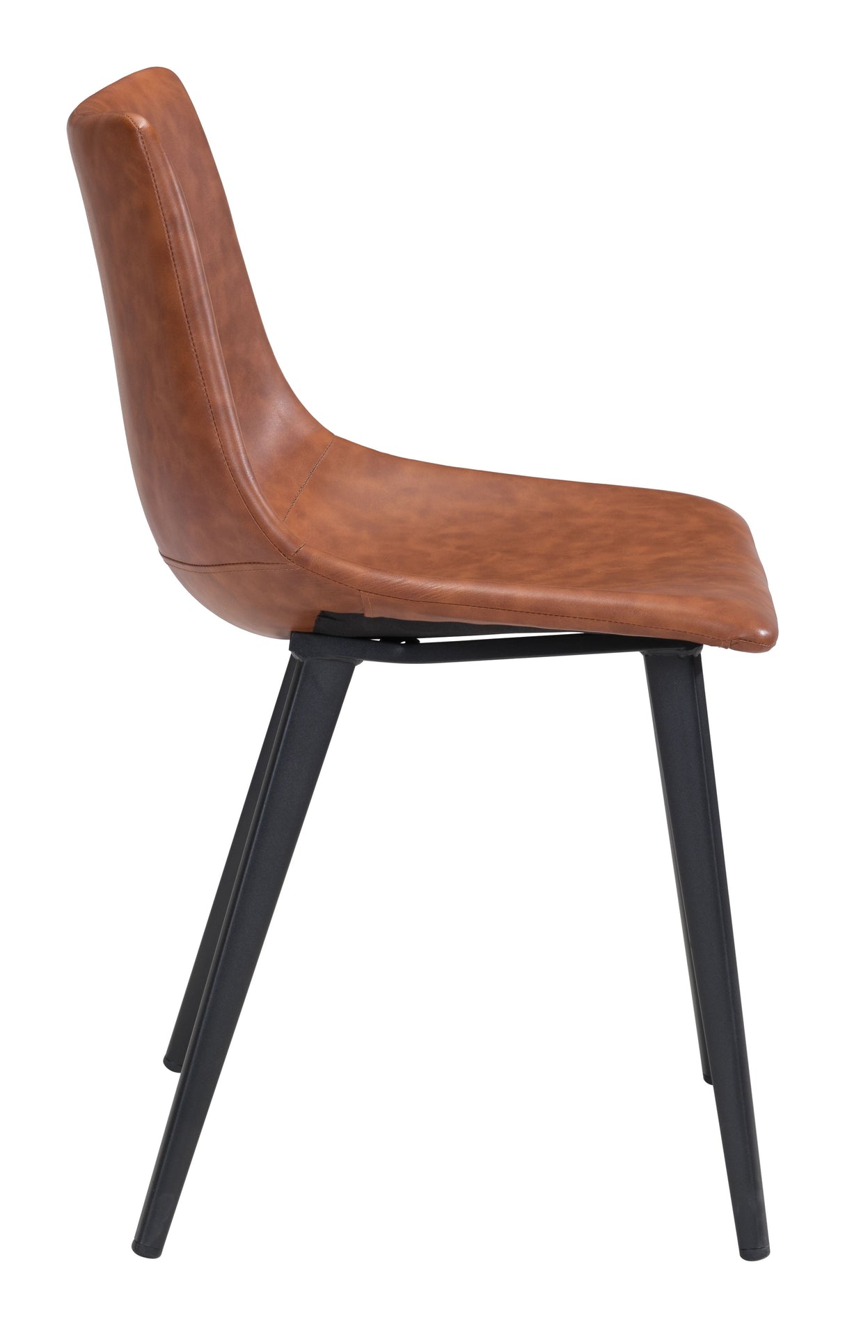 Daniel Vintage Brown Dining Chair (Set of 2) by Zuomod at Eve Furniture