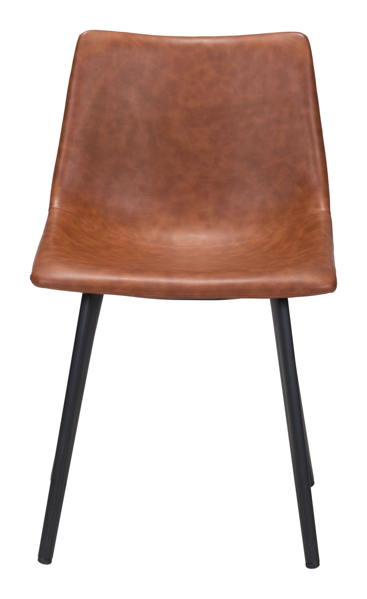 Daniel Vintage Brown Dining Chair (Set of 2) by Zuomod at Eve Furniture