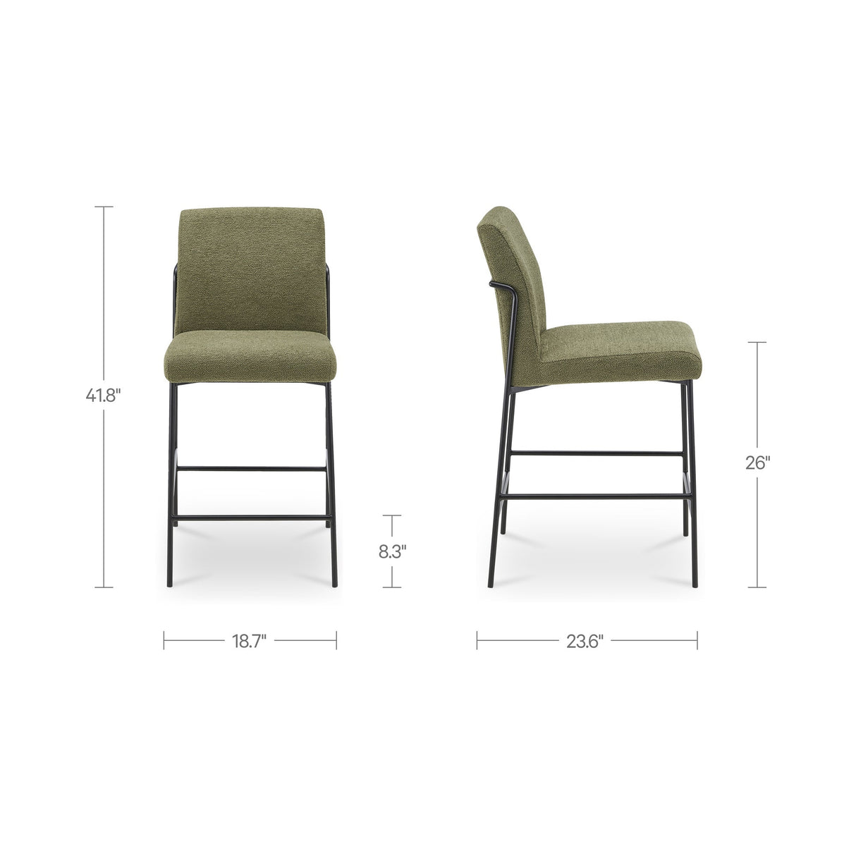 Danny Green Counter Stool by MOES at Eve Furniture
