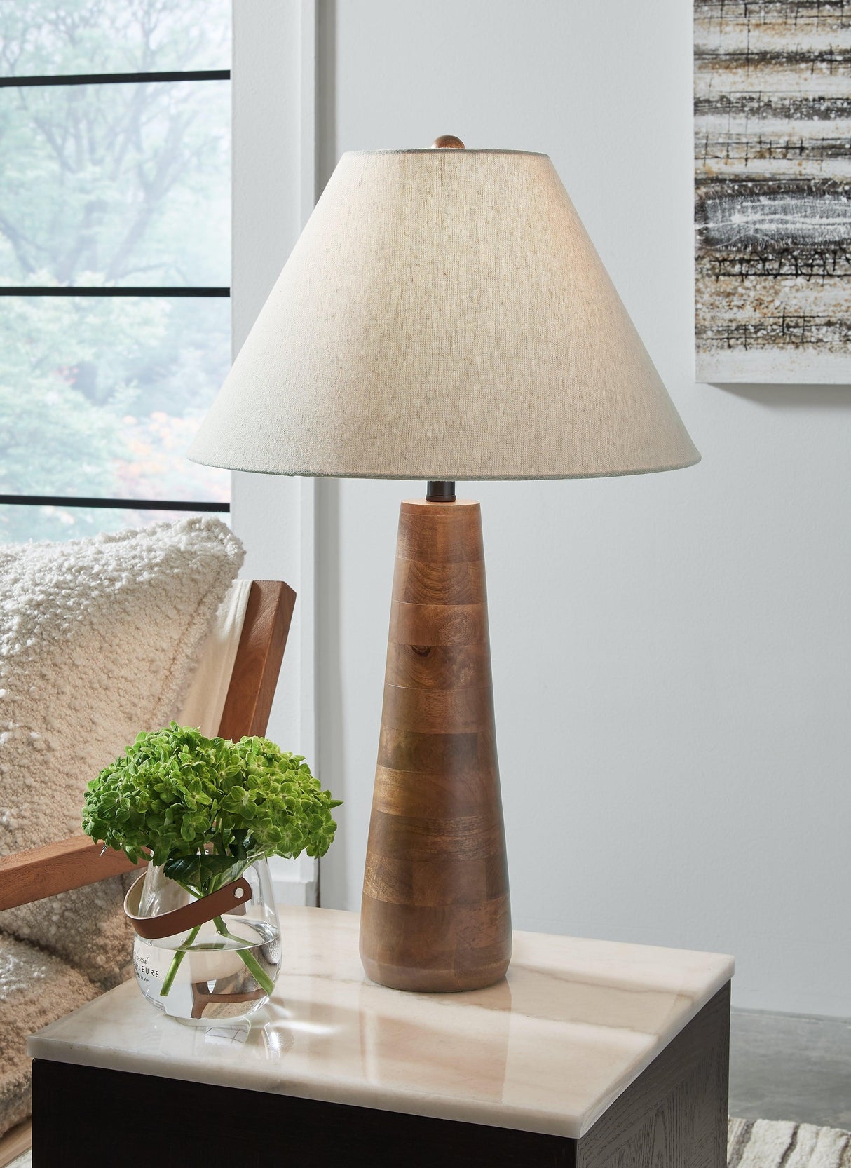 Danset Brown Table Lamp by Ashley at Eve Furniture