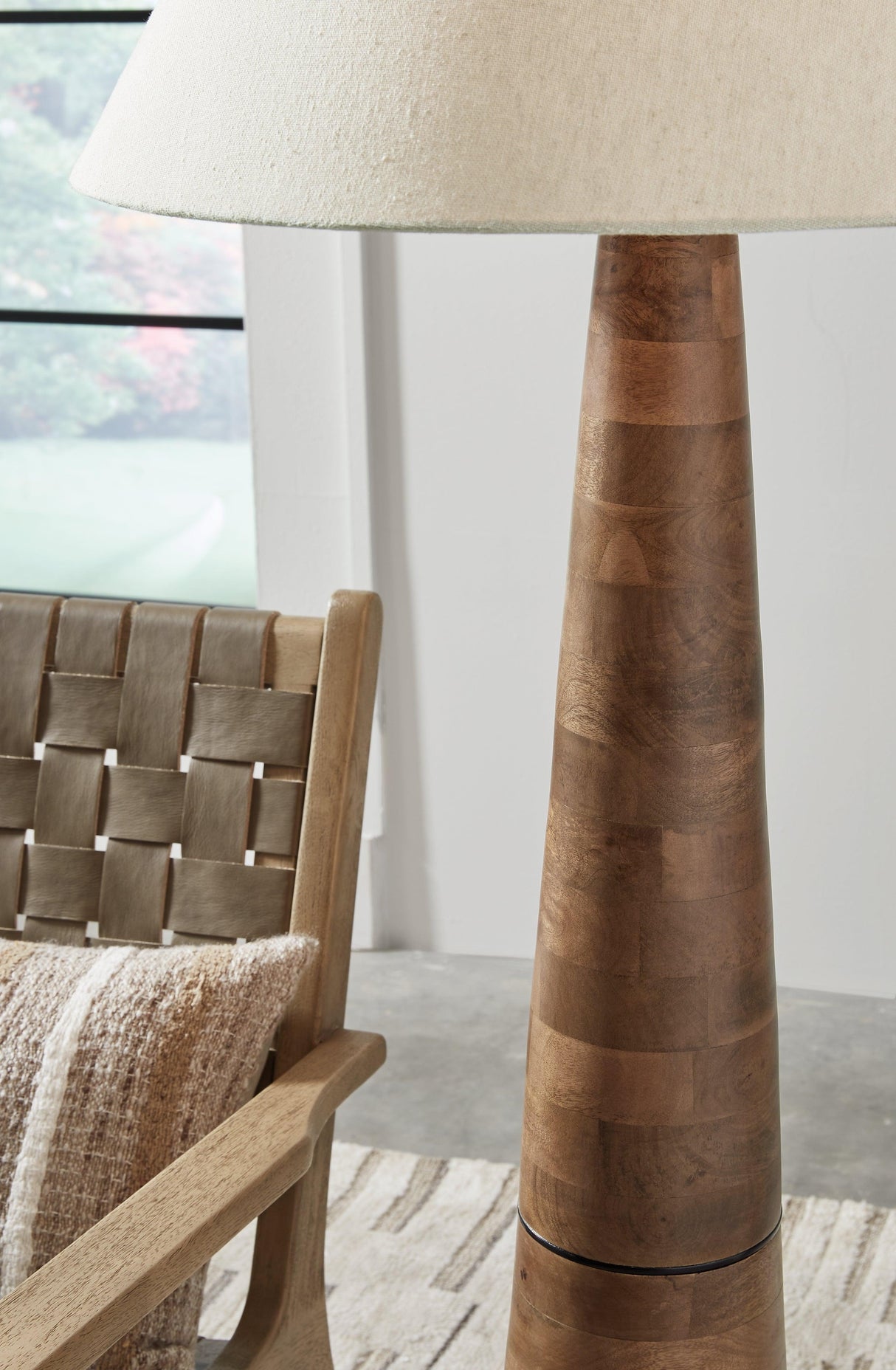 Danset Brown Floor Lamp by Ashley at Eve Furniture