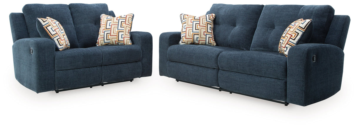 Danum Ink Reclining Living Room Set by Ashley at Eve Furniture