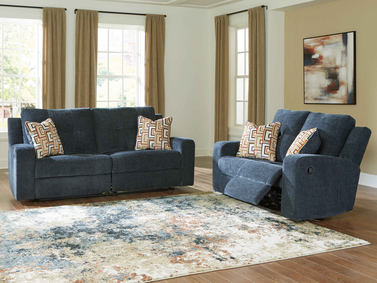 Danum Ink Reclining Living Room Set by Ashley at Eve Furniture