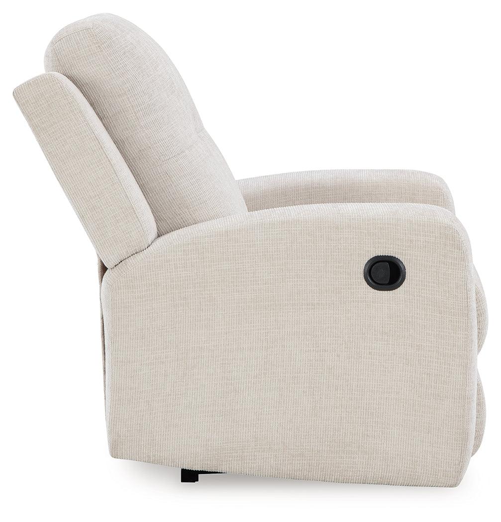 Danum Stone Manual Recliner by Ashley at Eve Furniture