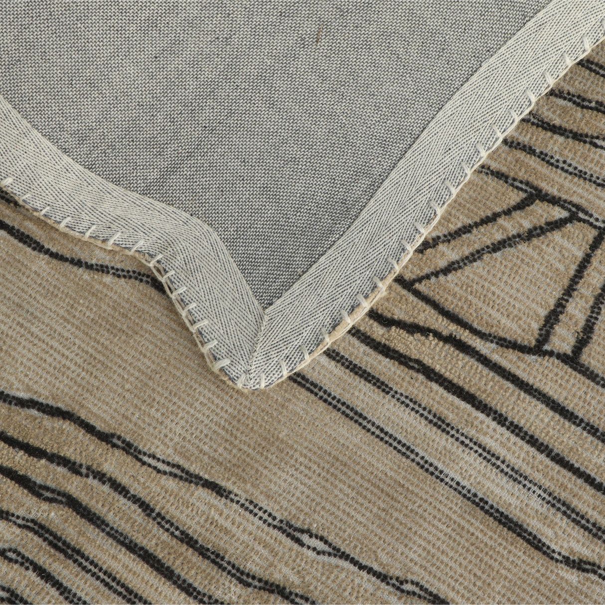 Daphne Natural Hand Tufted Wool Area Rug 5'X8' by TOV Furniture at Eve Furniture