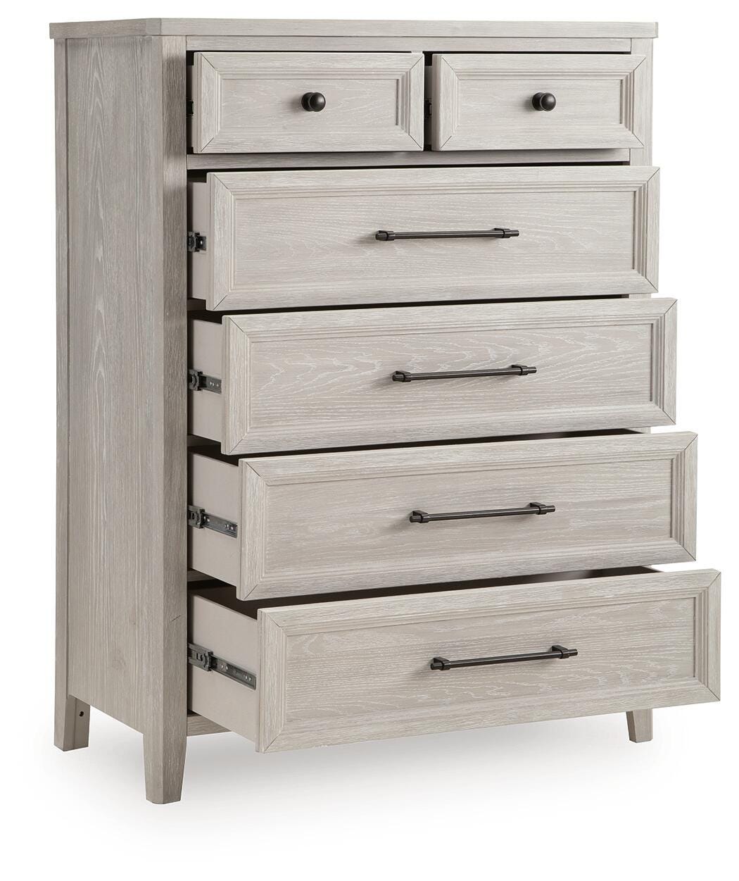 Darbonton Dove White Chest of Drawers by Ashley at Eve Furniture