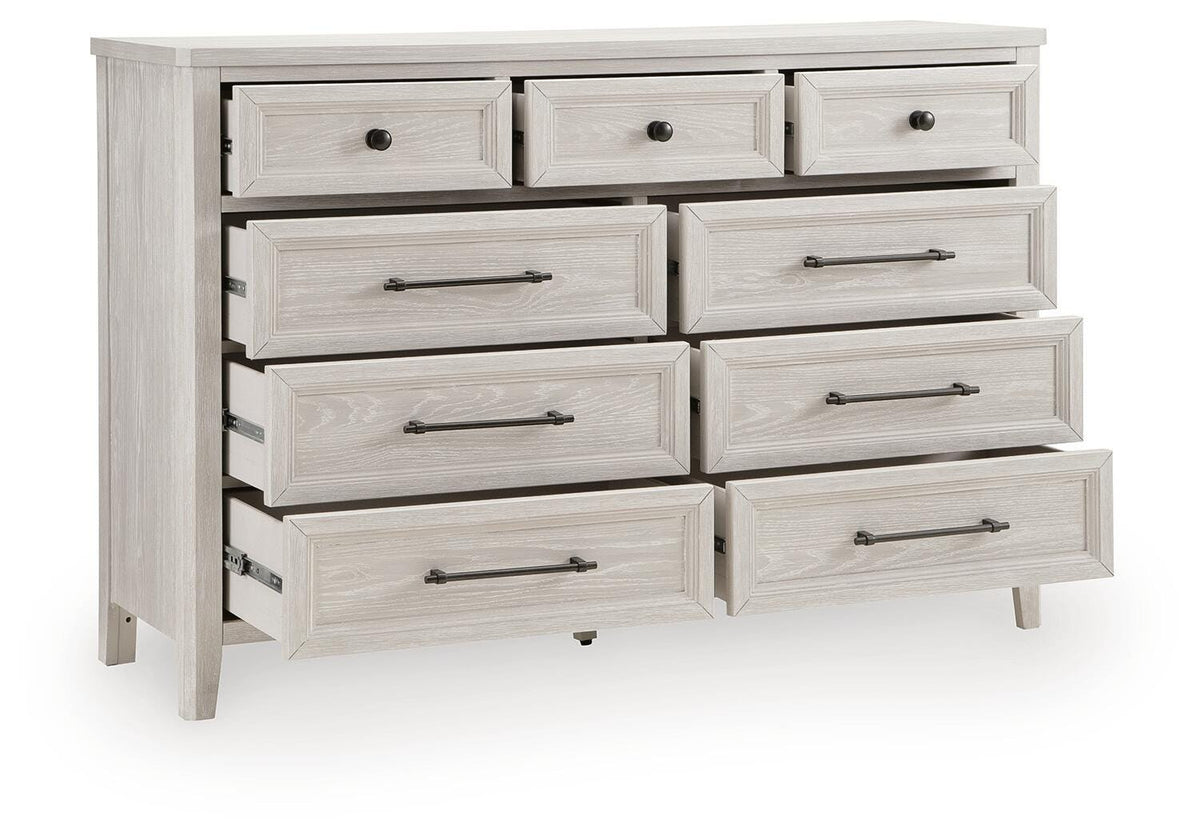 Darbonton Dove White Dresser by Ashley at Eve Furniture