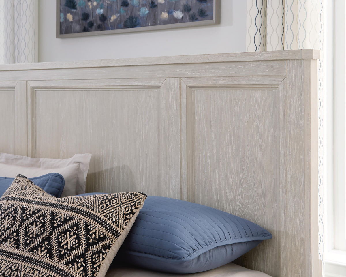Darbonton Dove White Queen Panel Storage Bed by Ashley at Eve Furniture