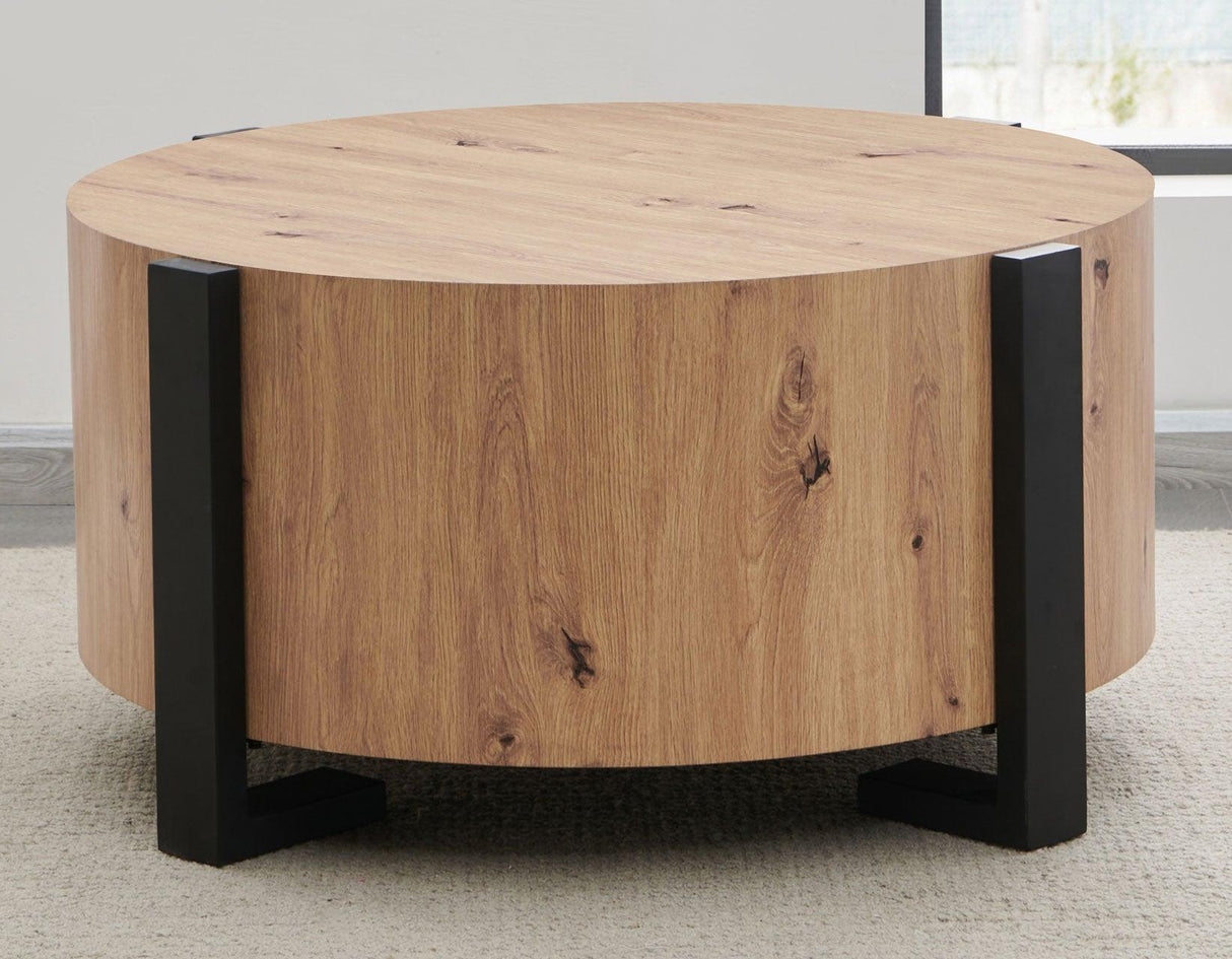 Darcie Faux-Wood Coffee Table by Steve Silver at Eve Furniture