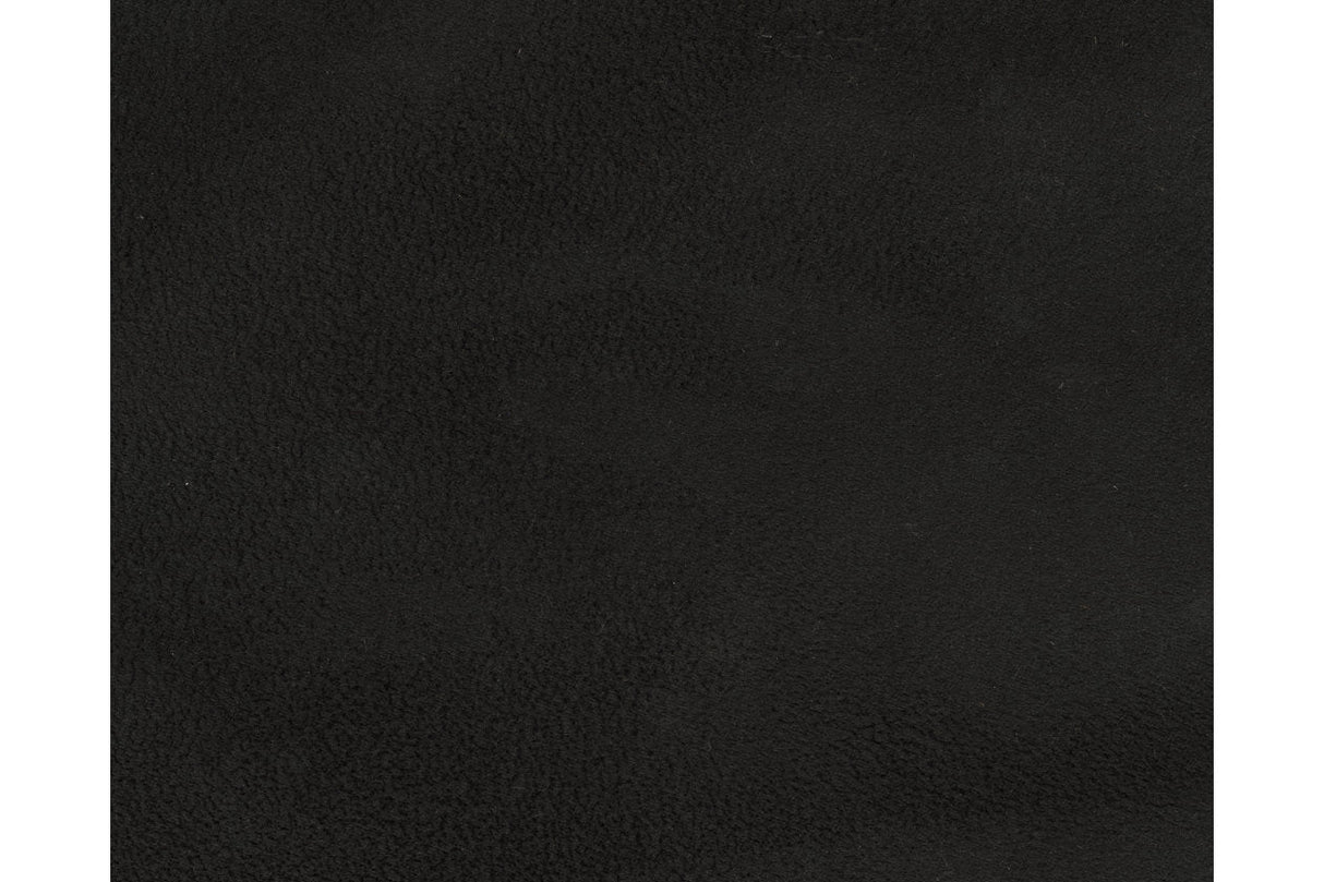 Darcy Black Recliner by Ashley at Eve Furniture