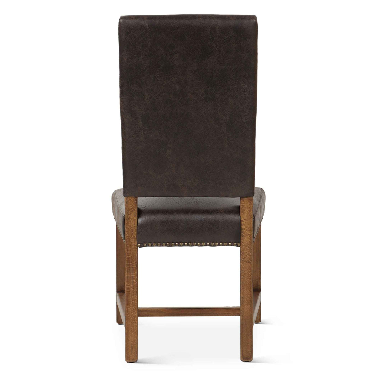 Darcy Dining Chair in Dark Brown with Earth Legs, Set of 2 by Home Trends & Design at Eve Furniture
