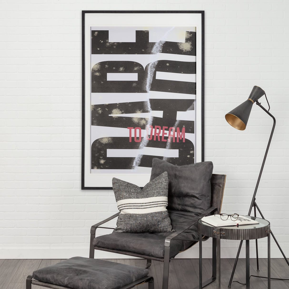 Dare To Dream by Mercana Studio a Framed Art Print Matted under Glass by Mercana at Eve Furniture