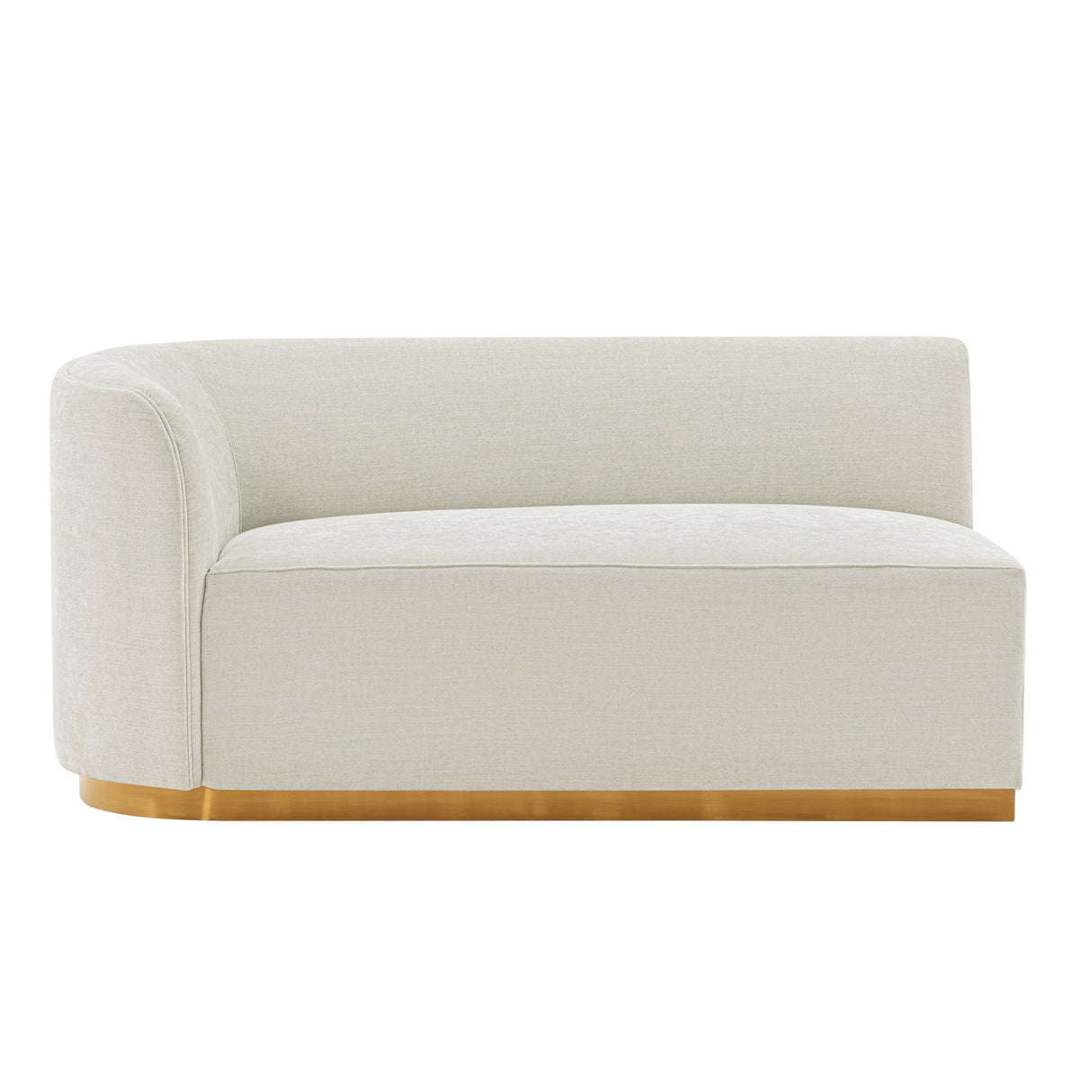 Daria Sofa in Ivory by Manhattan Comfort at Eve Furniture
