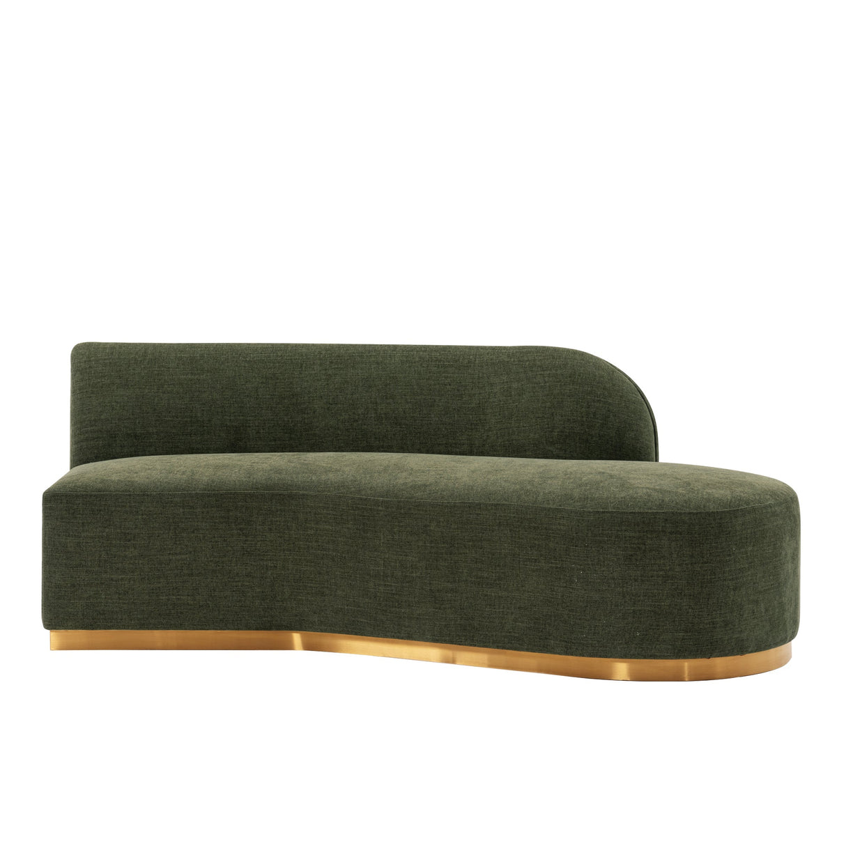Daria Sofa in Olive Green by Manhattan Comfort at Eve Furniture
