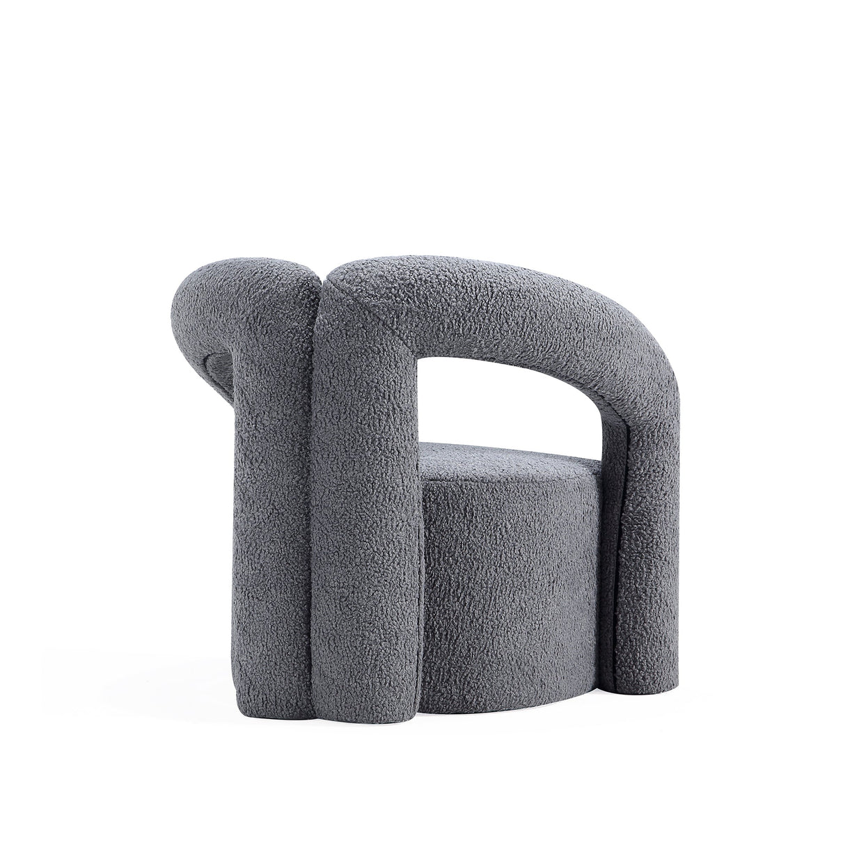 Darian Accent Chair in Grey (set of 2) by Manhattan Comfort at Eve Furniture