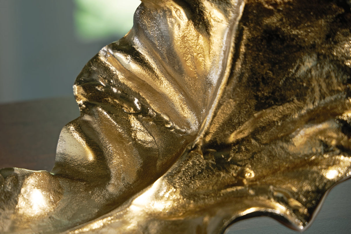 Darinsen Gold/Silver Finish Sculpture by ASHLEY FURNITURE at Eve Furniture